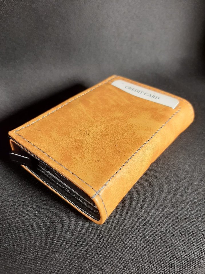 Mekanizmalı Kızaklı Kartlık Cüzdan - Görsel 2