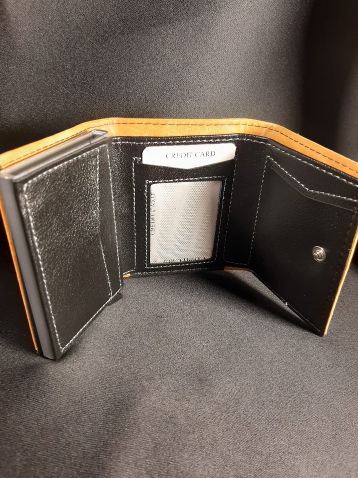 Mekanizmalı Kızaklı Kartlık Cüzdan - Görsel 3