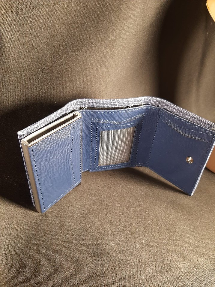 Mekanizmalı Kızaklı Kartlık Cüzdan - Görsel 3