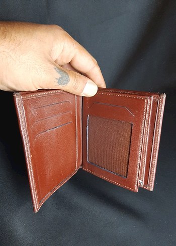 Klasik Kahverengi Erkek Cüzdanı - Görsel 4