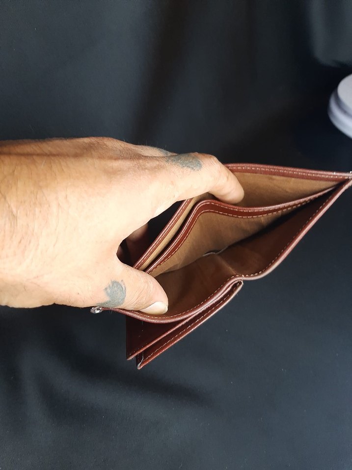 Klasik Kahverengi Erkek Cüzdanı - Görsel 3