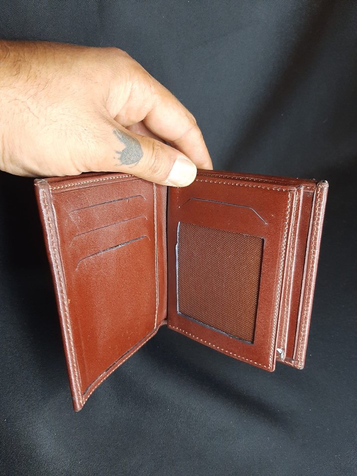 Klasik Kahverengi Erkek Cüzdanı - Görsel 4