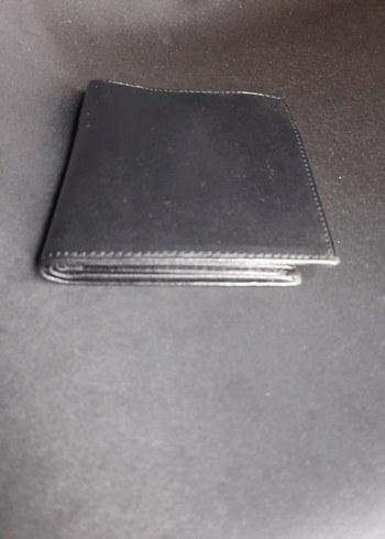Siyah Minimalist Erkek Cüzdanı