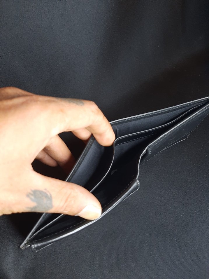 Siyah Erkek Deri Cüzdan - Görsel 4