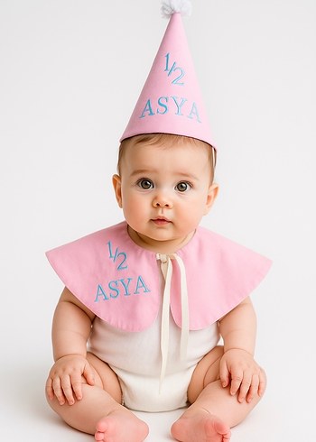 İsme özel nakışlı doğum günü seti - Görsel 2