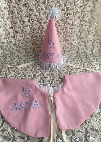 İsme özel nakışlı doğum günü seti - Görsel 3