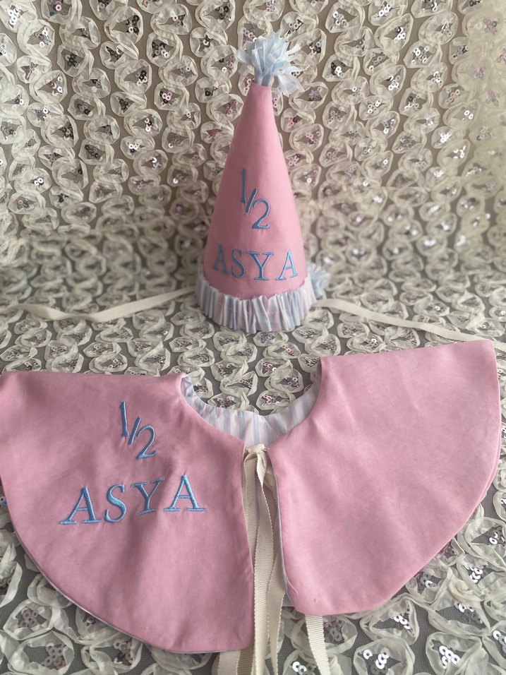 İsme özel nakışlı doğum günü seti - Görsel 3
