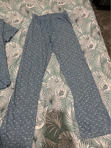 m Beden mavi Renk Pijama takımı
