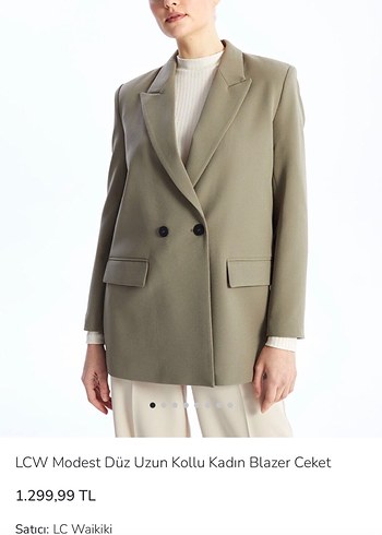Lc waikiki haki blazer ceket