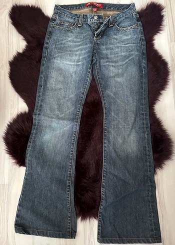 Kadın Denim bootcut Pantolon