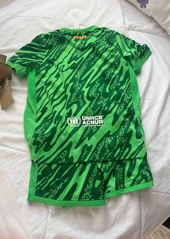 Yeşil Baskılı Erkek çocuk forma takımı - Görsel 3