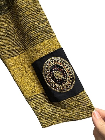 Çok şık triko tunik kazak - Görsel 7