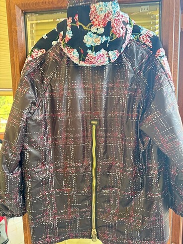 Büyük beden çok şık kadın mont - Görsel 2