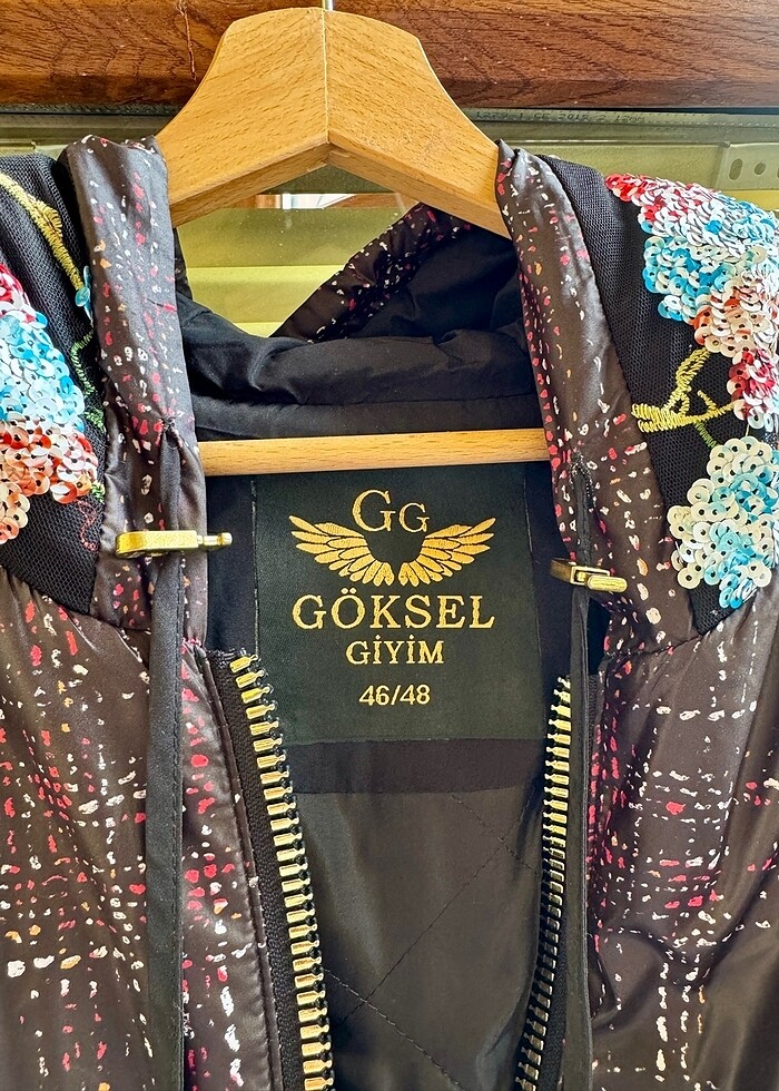 Büyük beden çok şık kadın mont - Görsel 3