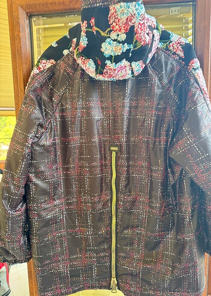 Büyük beden çok şık kadın mont - Görsel 2