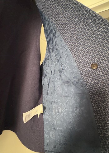 Pierre Cardin Düğmeli Erkek kaşmir Yelek Lacivert - Görsel 2