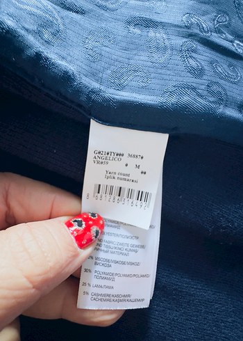 Pierre Cardin Düğmeli Erkek kaşmir Yelek Lacivert - Görsel 4