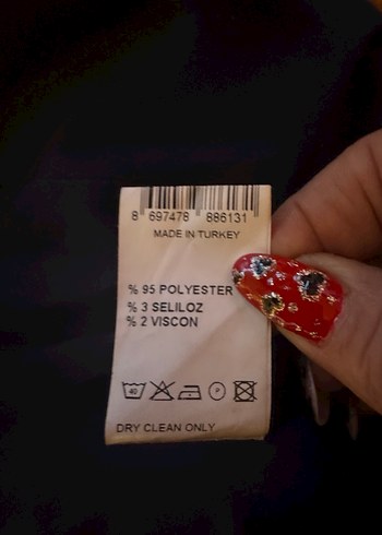 ATALAR lacivert Kadın Blazer Ceket - Görsel 6