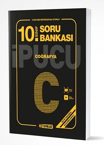 Hız Yayınları 10. Sınıf Coğrafya İpucu Soru Bankası