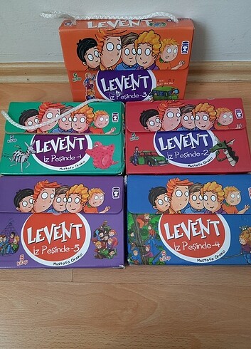 5 ADET LEVENT İZ PEŞİNDE