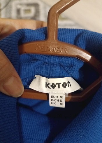 Lacivert Kısa Kollu Boğazlı Tişört - Görsel 3