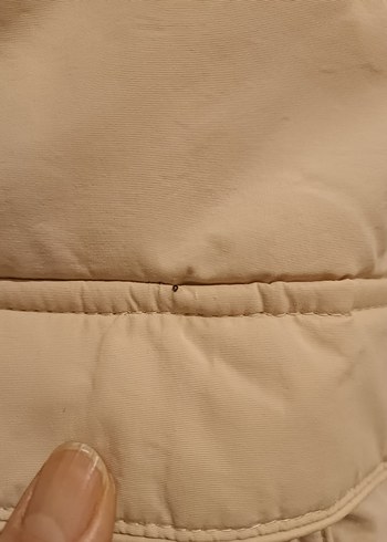 Pudra Fermuarlı Kadın Kanguru Ceket - Görsel 4