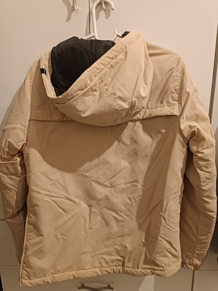 Pudra Fermuarlı Kadın Kanguru Ceket - Görsel 2