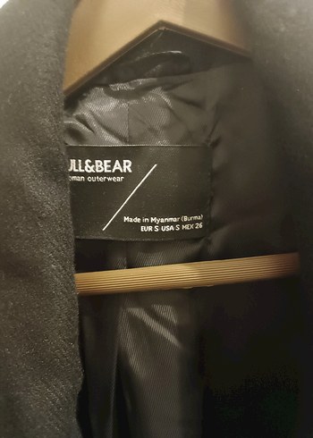 Siyah Kadın Blazer Kaşe Ceket - Görsel 2