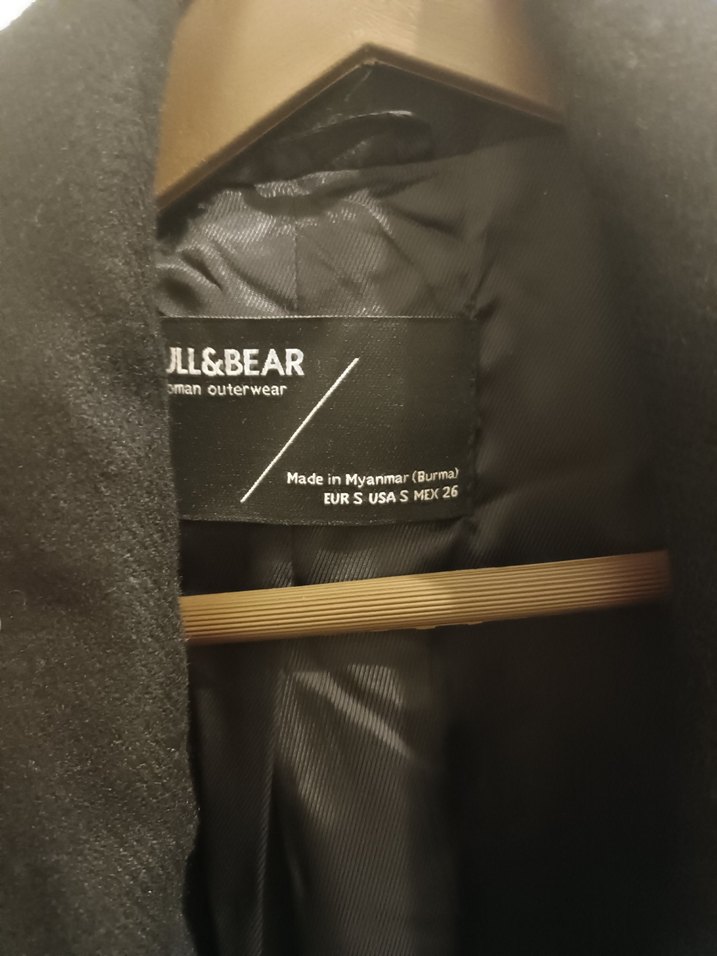 Siyah Kadın Blazer Kaşe Ceket - Görsel 2