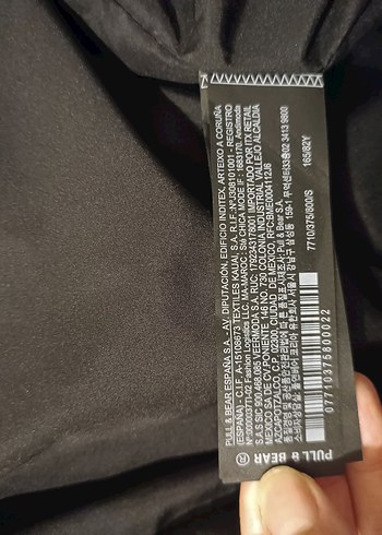 Pull and bear kalın mont - Görsel 8