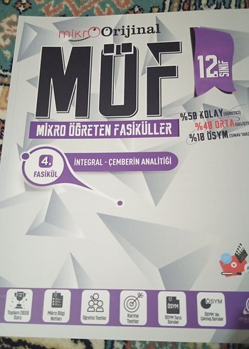 MÜF Mikro Öğreten Fasiküller 12. Sınıf
