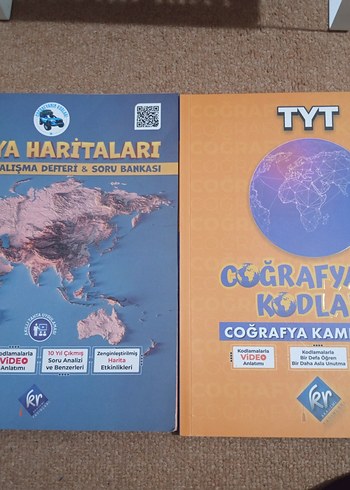 TYT Coğrafya Kodlama ve Haritaları Kitapları