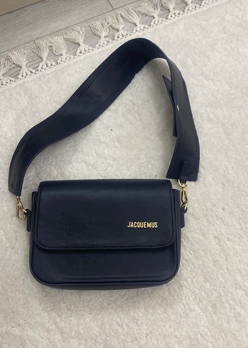 Jacquemus Siyah Deri Kadın Omuz Çantası - Görsel 2