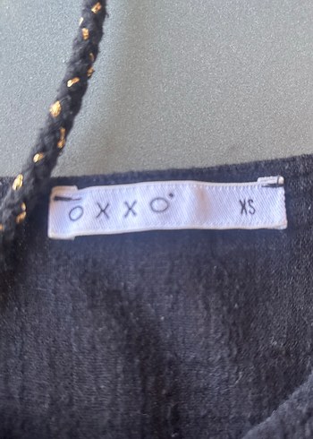 Oxxo siyah simetrik kesim  Bol Kesim  Uzun Etek - Görsel 4