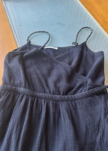 Oxxo siyah simetrik kesim  Bol Kesim  Uzun Etek - Görsel 5