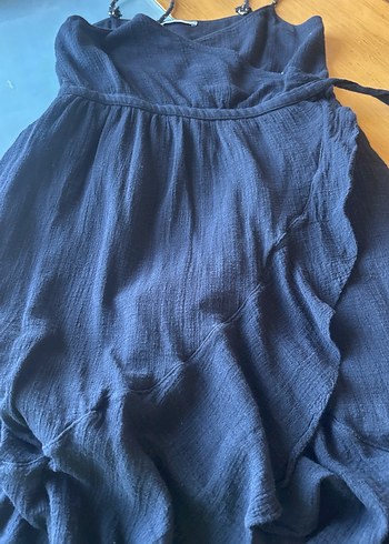 Oxxo siyah simetrik kesim  Bol Kesim  Uzun Etek - Görsel 3