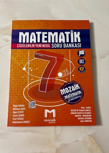 7. Sınıf Matematik Soru Bankası Mozaik