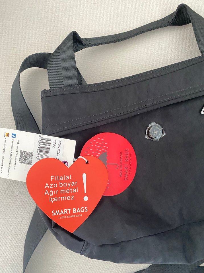 Siyah Kadın Çapraz Askılı Çanta - Görsel 2