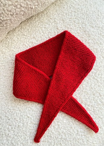 Sophie scarf kruvasan atki - Görsel 3