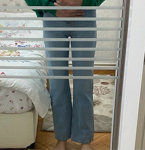 34 beden mavi jean