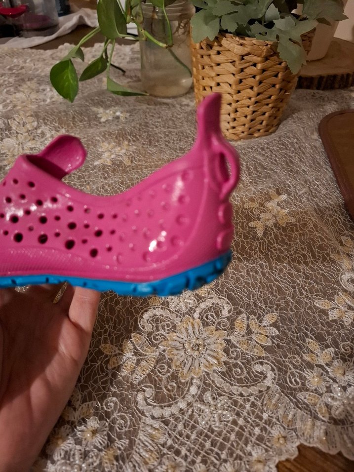 Kız Çocuk Renkli Pembe Kaydırmaz Ayakkabı - Görsel 5