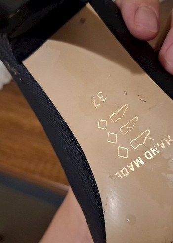 Siyah Stiletto Topuklu Kadın Ayakkabı - Görsel 5