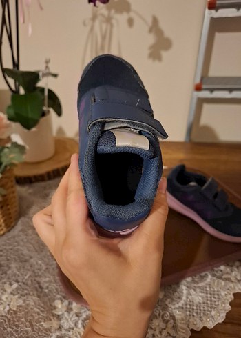 Adidas Kız Çocuk Mor Velcro Spor Ayakkabı - Görsel 5