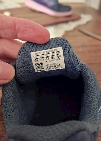 Adidas Kız Çocuk Mor Velcro Spor Ayakkabı - Görsel 6