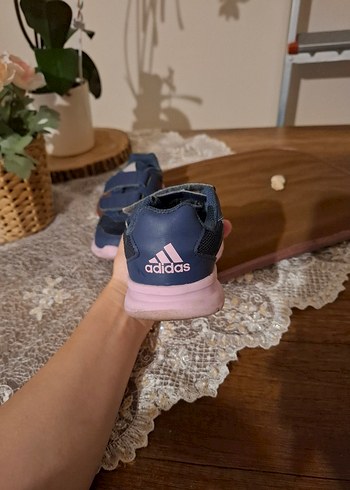 Adidas Kız Çocuk Mor Velcro Spor Ayakkabı - Görsel 12