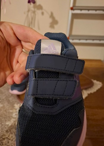 Adidas Kız Çocuk Mor Velcro Spor Ayakkabı - Görsel 9