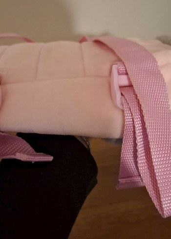 Gri Peluş süslü Kız çocuk Sırt Çantası - Görsel 6