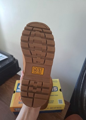 ORJİNAL Cat bot Deri Kahverengi Tokalı Bo - Görsel 9