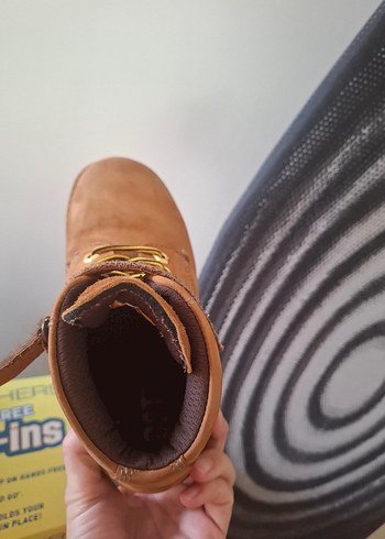 ORJİNAL Cat bot Deri Kahverengi Tokalı Bo - Görsel 6