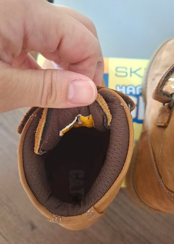 ORJİNAL Cat bot Deri Kahverengi Tokalı Bo - Görsel 7